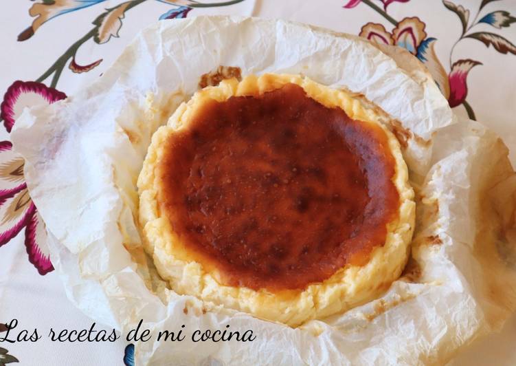 Tarta de queso "La Viña" (videoreceta)