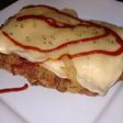 Milanesa a la fugazzeta Dulce