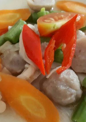 Foto resep Tumis Sayuran Bakso