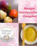 Baba püré - mangós datolyaszilvás almapüré