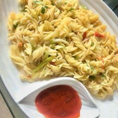 Vegetable pasta A picture of Vegetable pasta.