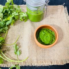 Coriander Chutney A picture of Coriander Chutney.