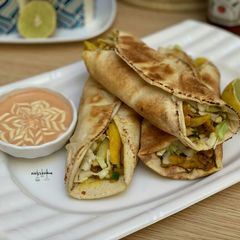 Chicken and chips wrap 2🍗🌯🌯🌯🍟 A picture of Chicken and chips wrap 2🍗🌯🌯🌯🍟.