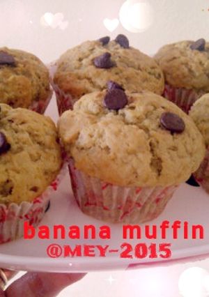 Foto resep muffin pisang yang uenakkkk.....and praktis....
