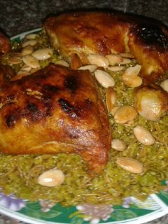 صورة لوصفة فريكة بالدجاج ولا اروع 👍 👌 👌 😋