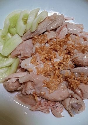 Foto resep Ayam Rebus Jahe (Pek Cam Kee)