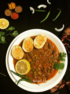 A picture of Keema Anda Korma.