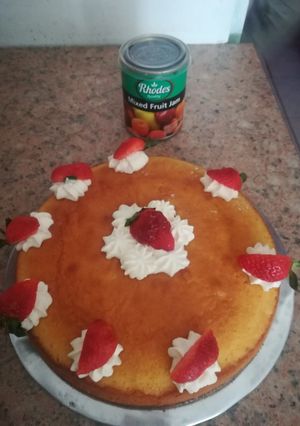 A picture of Vanilla cake.
