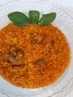 عکسی از دستور شُله برنجی یا شُله گوشتی