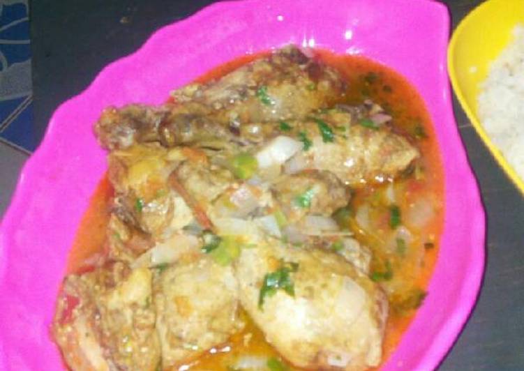 Matoke chicken