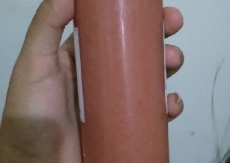 Jus jambu merah, apel fuji, air nabeez