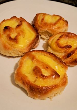 Vaníliás csiga recept fotója