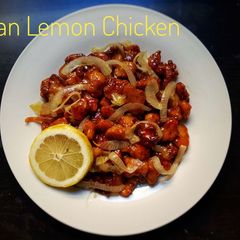 A picture of Asian Lemon Chicken.