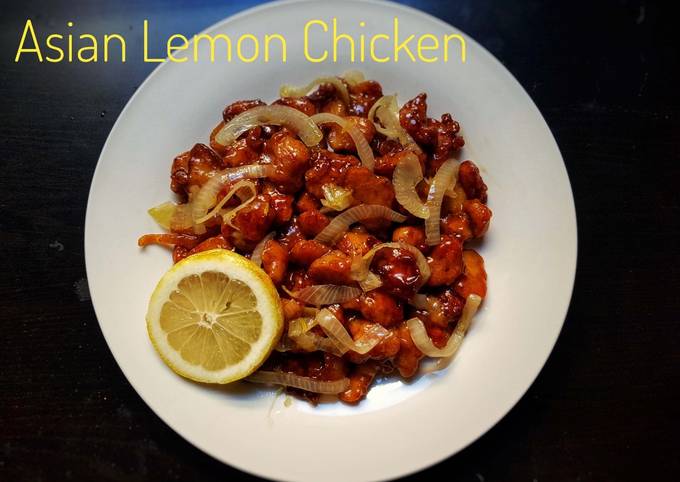 Easiest Way to Make Homemade Asian Lemon Chicken