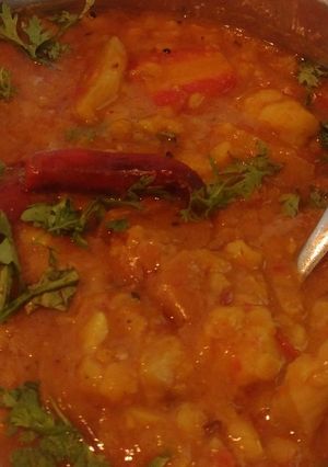 সব্জী ডাল (sabji dal recipe in Bengali) রেসিপির প্রধান ছবি