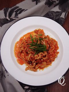 [省錢料理][清冰箱料理]韓式泡菜炒豬肉 的食譜成品照片
