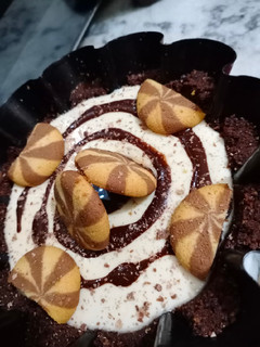 A picture of Chocolate Milk Tart.