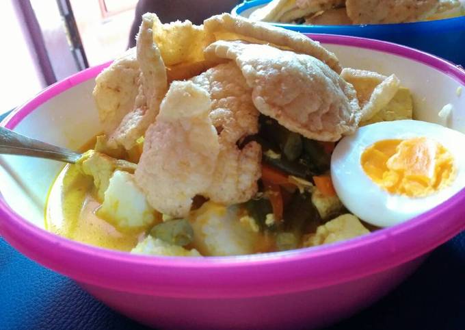 Resep Lontong sahur sederhana, Lezat