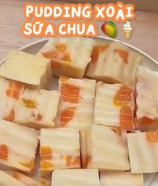 pudding xoài
