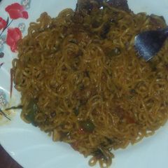 A picture of Beef spaghetti.