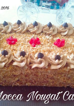 Foto resep Mocca Nougat Cake - 🍰🍰 Rekomen 👌😋