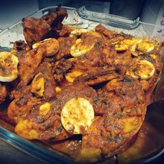 A picture of Masala Roast Chicken.