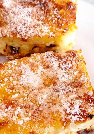 Szórt túrós avagy lusta asszony rétese recept fotója