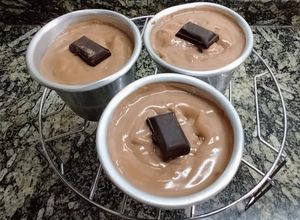 Una foto de Postre Tipo "Danette" Casero sin azúcar