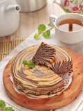 Choco Vanilla Butermilk Cake