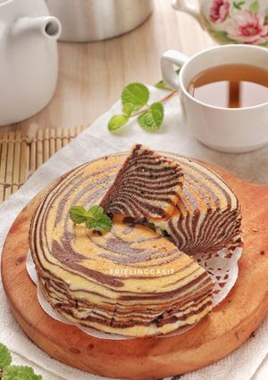 Foto resep Choco Vanilla Butermilk Cake