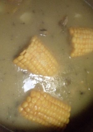 Una foto de Sancocho de gallina