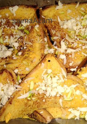 A picture of Shahi Tukray.