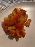 Peperoni in padella al pangrattato