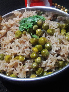 A picture of Peas pulao.