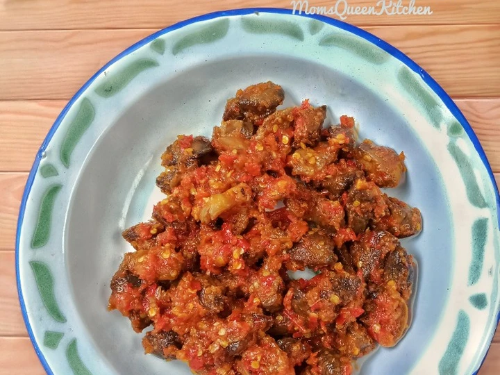 Langkah Gampang Membuat Resep  Sambal goreng ati ampela ayam (khusus soto Kutai&amp;amp;nasi Sop Kutai) yang Lezat Sekali, Sempurna