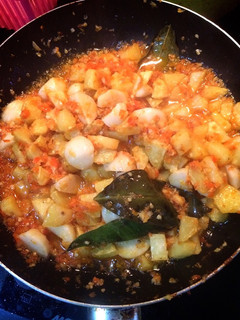 Foto resep Sambal kentang & baso ikan
