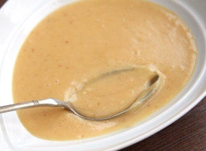 Sárgaborsó főzelék recept fotója