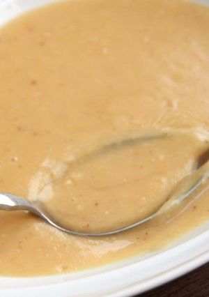 Sárgaborsó főzelék recept fotója