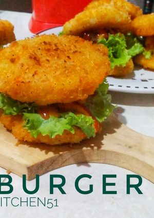 Foto resep Rice burger