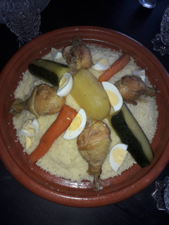 صورة لوصفة طعام بالمرق والدجاج