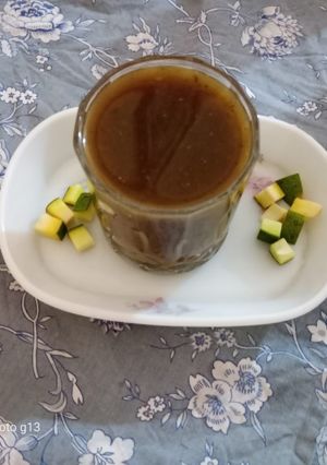 A picture of Instant mango drink.