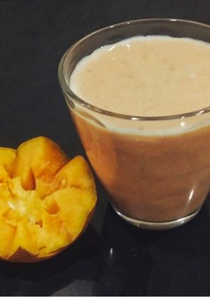 A picture of Sapodilla (Chikoo) Milkshake.