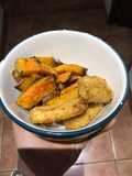 Nuggets con camotitos en la Air Fryer