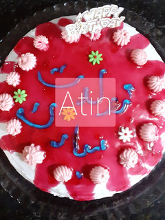 عکسی از دستور کیک اسفنجی