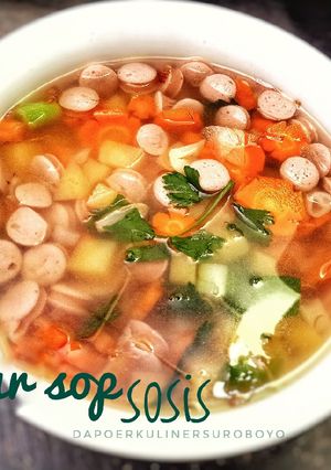 Foto resep Sayur sop sosis