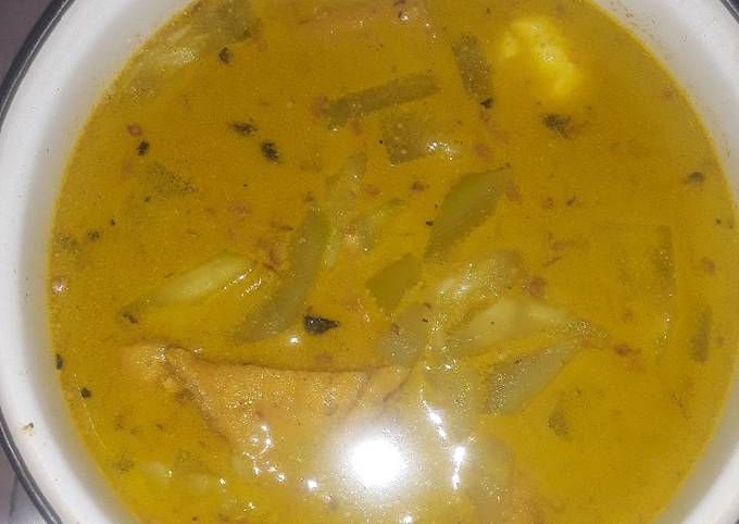 Cara Buat Sayur lodeh labu telur tahu Yang Mudah