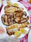Espadon et filet de bar au barbecue 🍴🐟