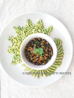 हरी सोयाबीन का स्टीर फ्राई (Green Soyabean Stir Fry recipe रेसिपी मुख्य फोटो