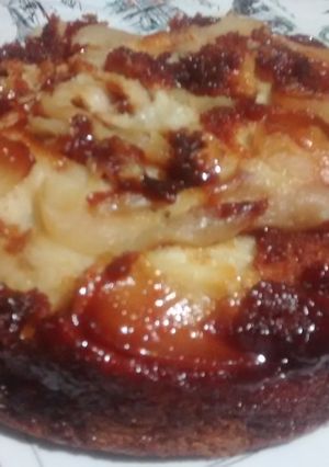 Una foto de Torta de manzana
