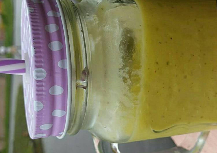 Simple Way to Make Quick Mango, avocado, chia smoothie